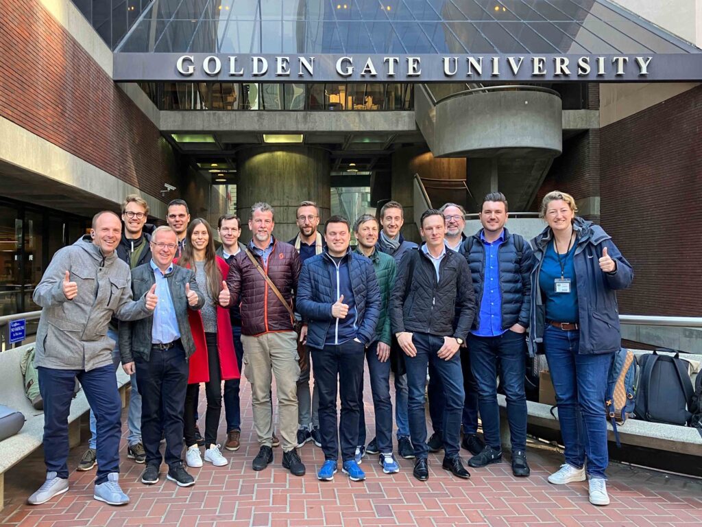 Study Trip USA - Golden Gate University Gruppenfoto