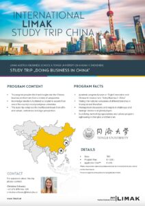 Deckbaltt Study Trip China