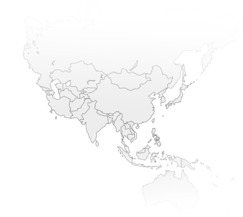 Grafiik-Weltkarte-Asien Weltkarte Fokus Asien