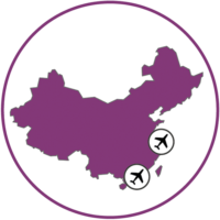 Icon Karte China Icon Karte China