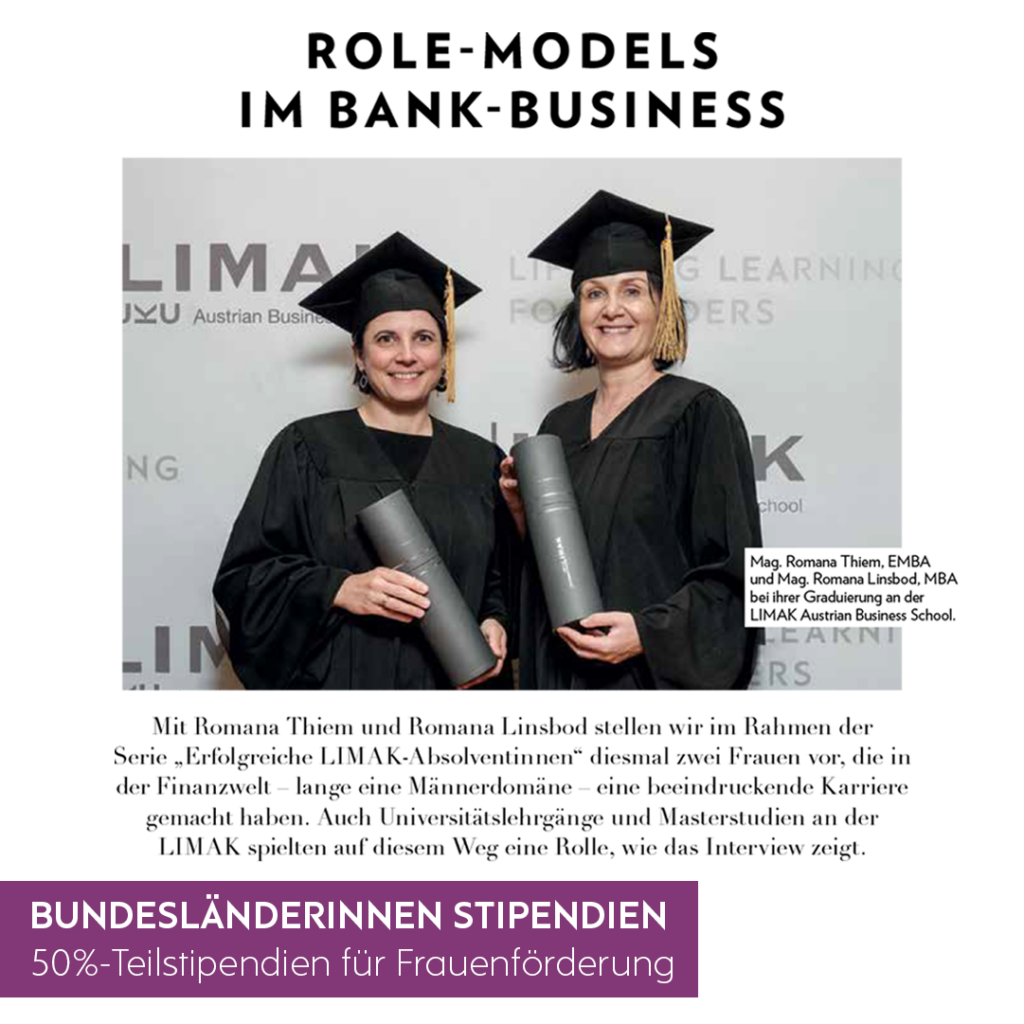 Bundesländerinnen Stipendien Oberösterreicherin